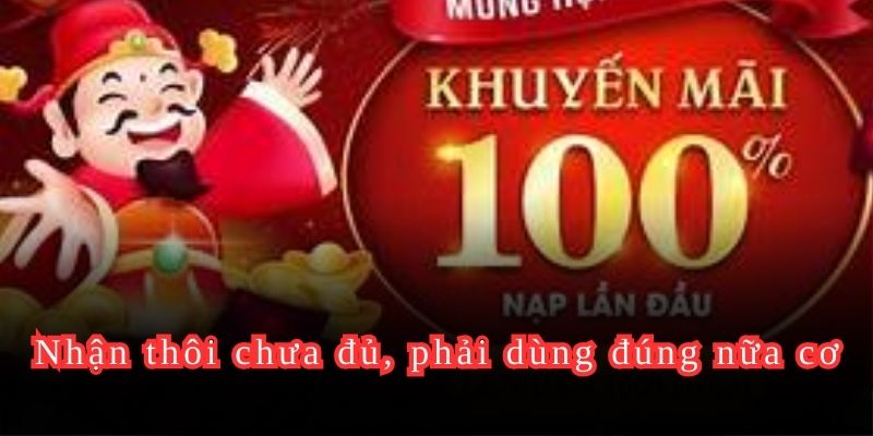 Nhận thôi chưa đủ, phải dùng đúng nữa cơ