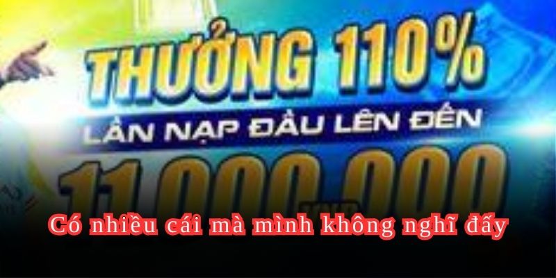 Có nhiều cái mà mình không nghĩ đấy