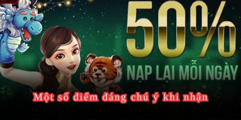 Một số điểm đáng chú ý khi nhận